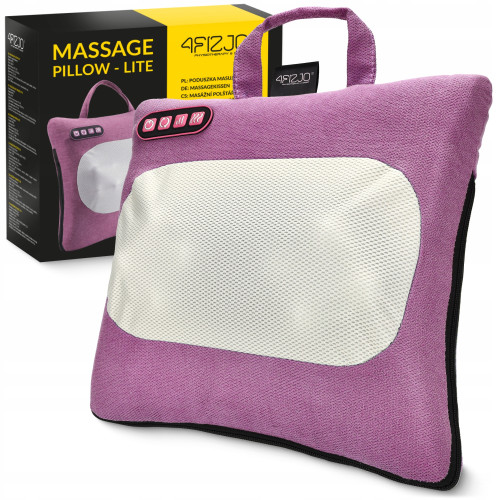 Купить Массажная подушка  4FIZJO Shiatsu Lite Violet в Киеве - фото №1